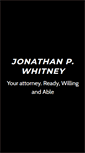 Mobile Screenshot of jonathanpwhitney.com